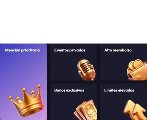 Beneficios exclusivos del estatus VIP