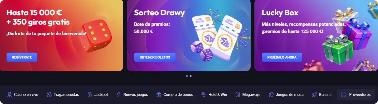 SpinAura Casino Banner